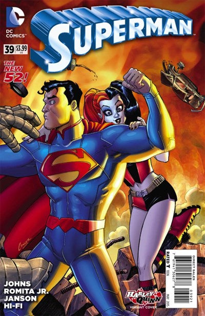 SUPERMAN (2011) #39 HARLEY QUINN VARIANT