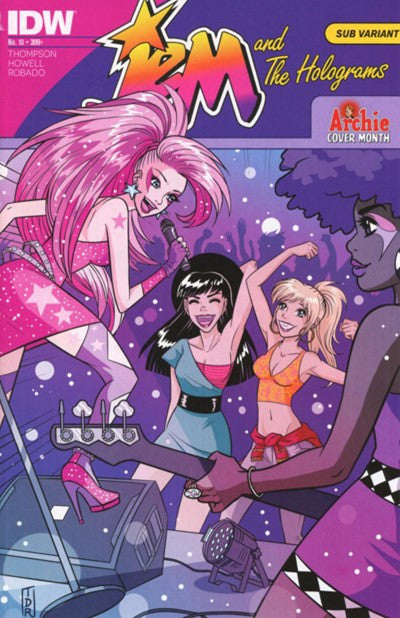JEM AND THE HOLOGRAMS #10 SUB VARIANT
