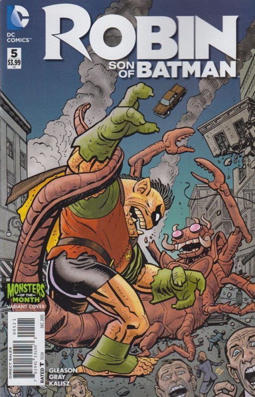 ROBIN: SON OF BATMAN #5 MONSTER VARIANT
