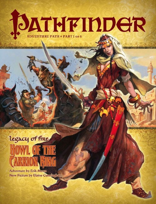 PATHFINDER ADVENTURE 19 - LEGACY OF FIRE: HOUSE OF THE CARRION KING