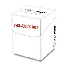 ULTRA PRO DECK BOX PRO 100+ WHITE