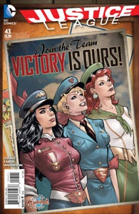 JUSTICE LEAGUE #43 (NEW 52) BOMBSHELL VARIANT