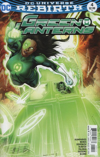 GREEN LANTERNS #4 (REBIRTH)