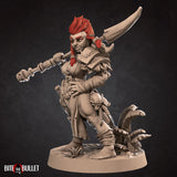 OLGA, THE DWARVEN AMAZON - AMAZONS