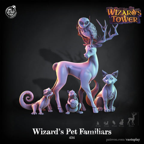 WIZARD'S PET FAMILIARS - WIZARD'S TOWER