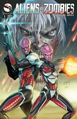 ALIENS VS. ZOMBIES (2015) #5