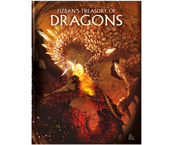 DUNGEONS & DRAGONS: FIZBAN'S TREASURY OF DRAGONS - ALT COVER ART
