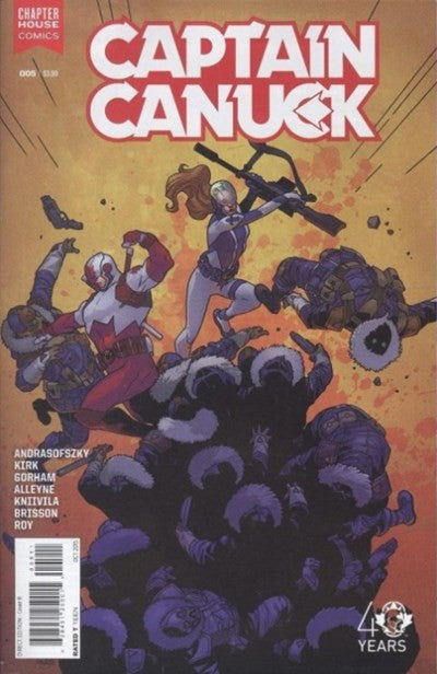 CAPTAIN CANUCK #5 VARIANT