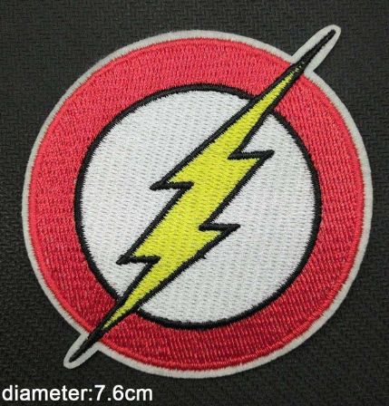 THE FLASH IRON ON PATCH