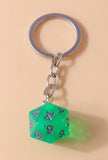 D20 DICE KEYRING