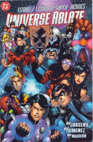 TITANS/ LEGION OF SUPER-HEROES: UNIVERSE ABLAZE #4