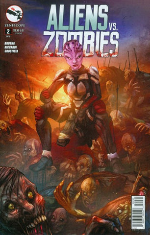 ALIENS VS. ZOMBIES #2 VARIANT