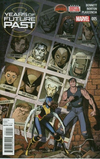 YEARS OF FUTURE PAST #5 SECRET WARS