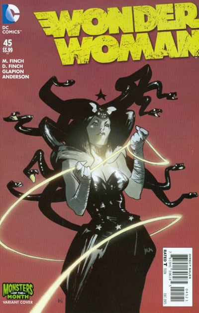 WONDER WOMAN #45 MONSTERS OF THE MONTH VARIANT