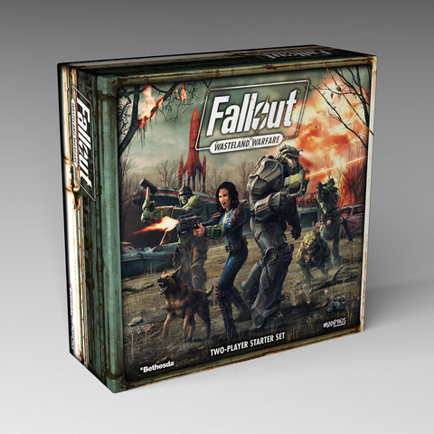 FALLOUT: WASTELAND WARFARE - TWO PLAYER STARTER SET *ZETAN MINI EXCLUSIVE*