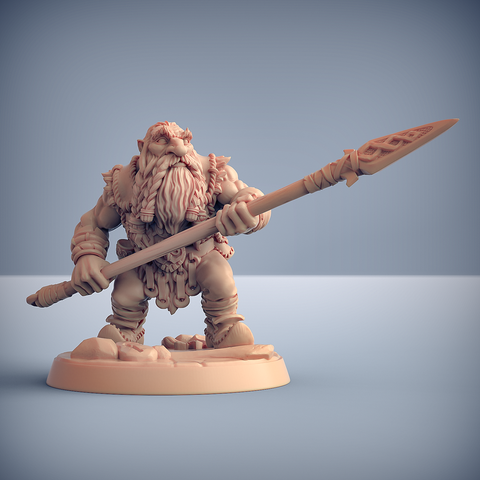 MOUNTAINEER (Ver.B) - DWARVEN MOUNTAINEERS OF SKUTAGAARD