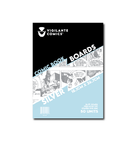COMIC BOOK BOARDS - SILVER (5O QTY)