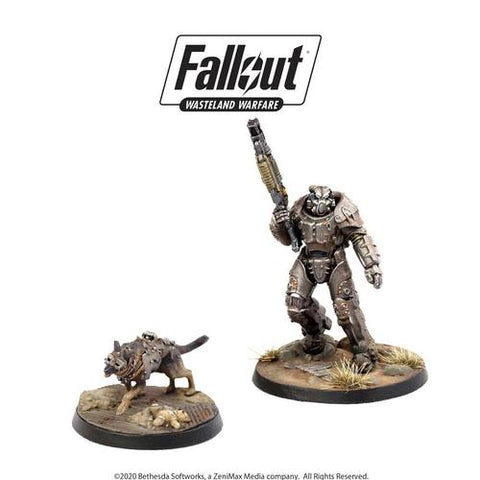 FALLOUT: WASTELAND WARFARE - SURVIVORS: X-01 SURVIVOR & DOGMEAT