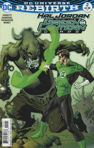 HAL JORDAN & THE GREEN LANTERN CORPS #2 VARIANT (2016)