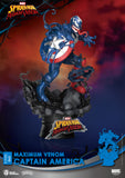 BEAST KINGDOM D STAGE - MAXIMUM VENOM CAPTAIN AMERICA 6" STATUE