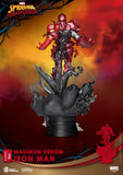 BEAST KINGDOM D STAGE - MAXIMUM VENOM IRON MAN 6" STATUE