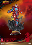 BEAST KINGDOM D STAGE - MAXIMUM VENOM IRON MAN 6" STATUE