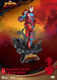 BEAST KINGDOM D STAGE - MAXIMUM VENOM IRON MAN 6" STATUE