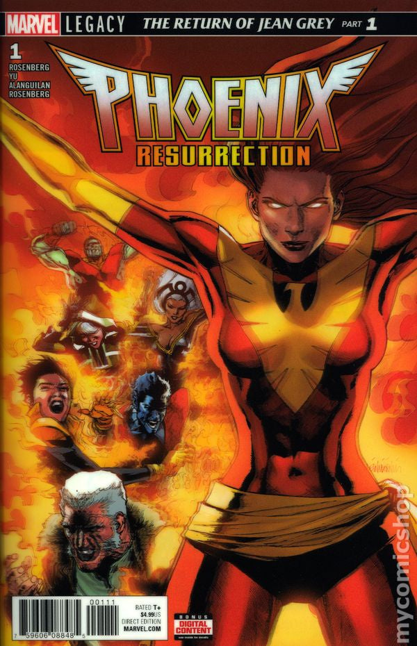 Phoenix Resurrection The Return of Jean Grey (2017 Marvel) 1A Phoenix Resurrection The Return of Jean Grey (2017 Marvel) #1A