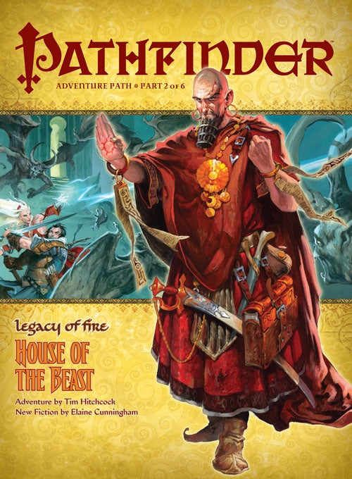 PATHFINDER ADVENTURE 20 - LEGACY OF FIRE: HOUSE OF THE BEAST