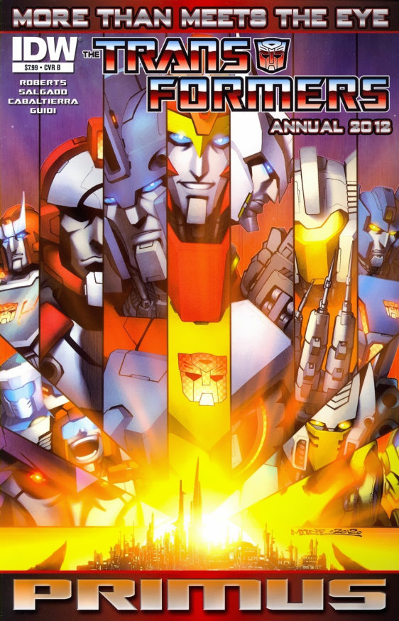 TRANSFORMERS: MORE THAN MEETS THE EYE (2012) ANNUAL 2012 VARIANT
