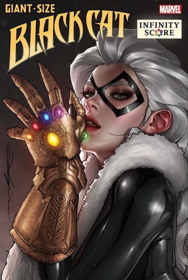 GIANT-SIZE BLACK CAT: INFINITY SCORE (2022) #1 JEEHYUNG LEE VARIANT