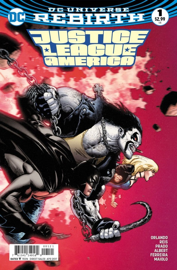 JUSTICE LEAGUE AMERICA (2017) #1 BROOKS VARIANT