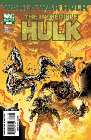 THE INCREDIBLE HULK (2000) #111 ZOMBIE VARIANT
