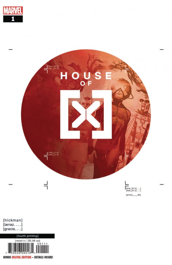 HOUSE OF X (2019) #1 4TH PRINTING