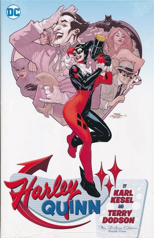 HARLEY QUINN BY KESEL & DODSON DELUXE EDITION (2017) BOOK ONE HC