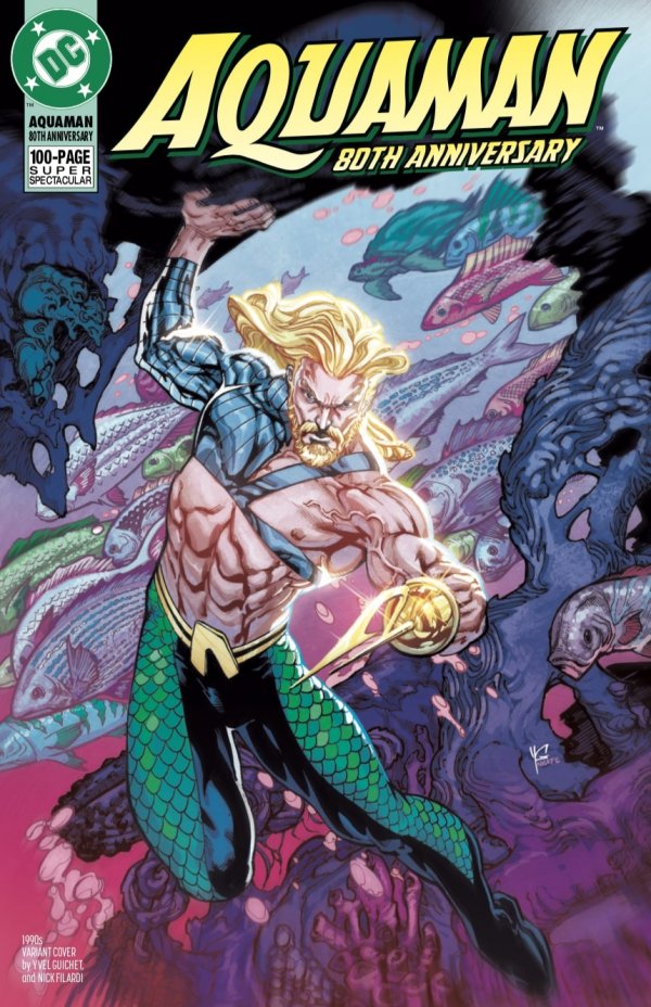 AQUAMAN 80TH ANNIVERSARY 100-PAGE SUPER SPECTACULAR (2021) #1 1990's VARIANT