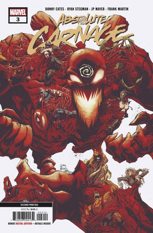 ABSOLUTE CARNAGE (2019) #3 SECOND PRINTING