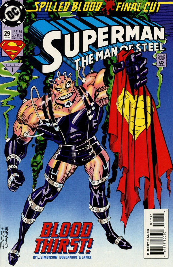 SUPERMAN: THE MAN OF STEEL (1991) #29