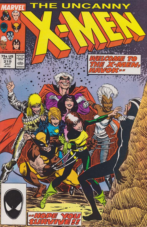 UNCANNY X-MEN (1981) #219
