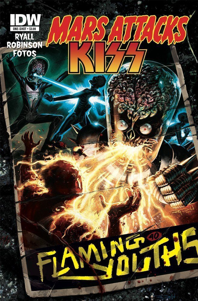 MARS ATTACKS KISS (2013) ONE-SHOT
