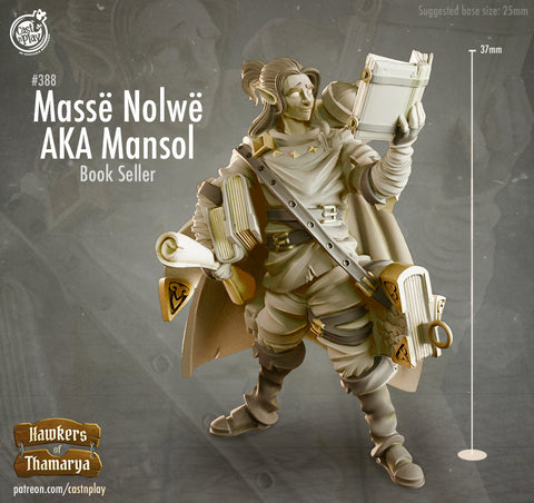 MANSOL, THE BOOK SELLER - HAWKERS OF THAMARYA