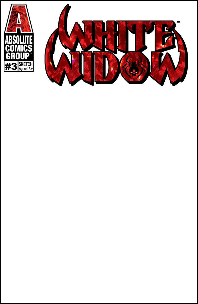 WHITE WIDOW (2019) #3 BLANK FOIL VARIANT